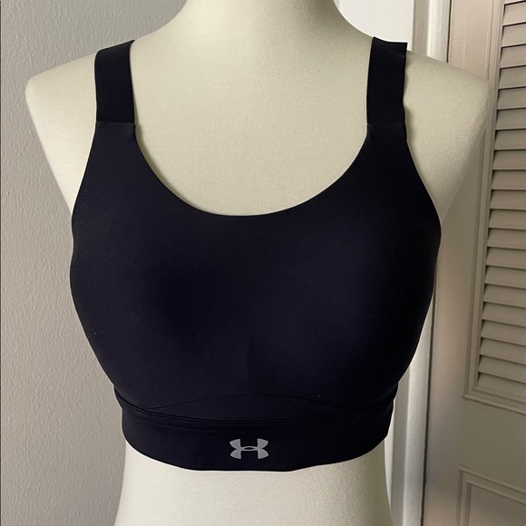 Under Armour Midnight Black Sports Bra 34C - Picture 1 of 6